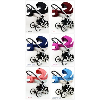 Lily Carro de bebé 3 en 1 azul océano