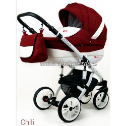 Lily Carro de bebé 3 en 1 granate
