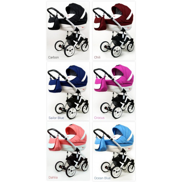 Lily Carro de bebé 3 en 1 Carbón