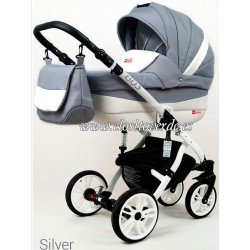 Lily Carro de bebé 3 en 1 Silver