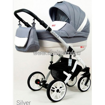 Lily Carro de bebé 3 en 1 Silver