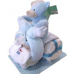 Moto de pañales osito