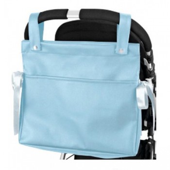 Talega Polipiel Azul Personalizable