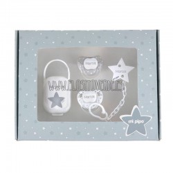 Pack cajita mis imprescindibles gris personalizada