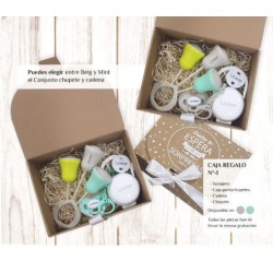 Caja regalo Nº2 Boann beige o menta
