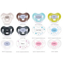 Chupetes personalizados colores