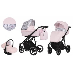 Molto Kunert Carro de bebé 3 en 1 Rosa