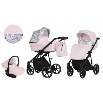 Molto Kunert Carro de bebé 3 en 1 Rosa