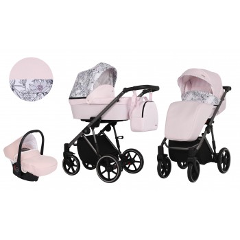 Molto Kunert Carro de bebé 3 en 1 Rosa