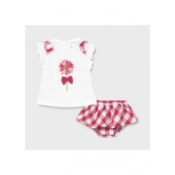 Conjunto Falda recién nacida niña girasol Mayoral