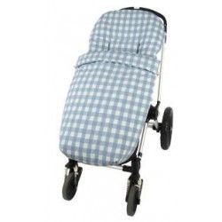 Saco silla de paseo cuadro Vichy Menta Premium