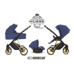 Musse Royale 3 piezas azul Babyactive carro de bebé