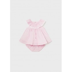 Vestido Jesusito Plumeti Rosa Mayoral