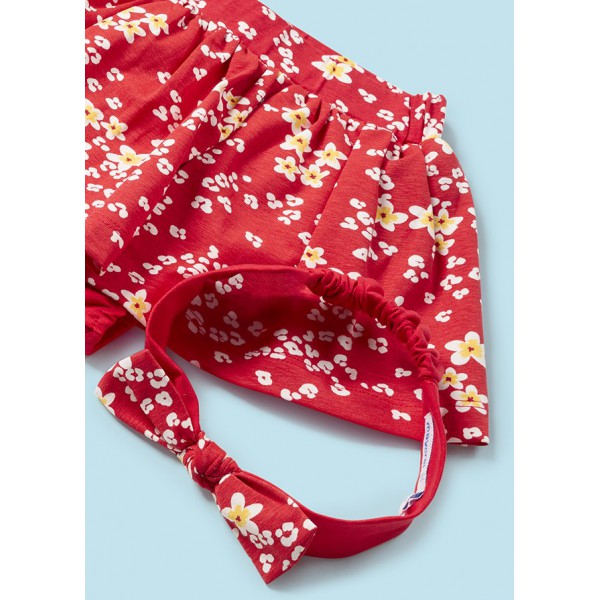 Traje Granadina Flores Rojo con Cinta Mayoral 6...