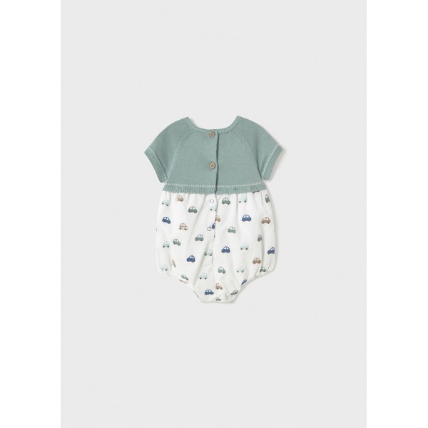 Pelele Coches Verde Mayoral 0 a 9 meses