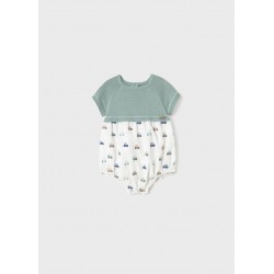 Pelele Coches Verde Mayoral 0 a 9 meses