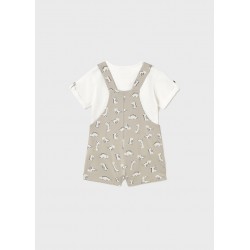 Conjunto Peto Punto Dinosaurios Hueso 6 meses a 3 años