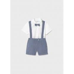 Camisa Pajarita + Pantaón Lino Vaquero Ceremonia niño 6...