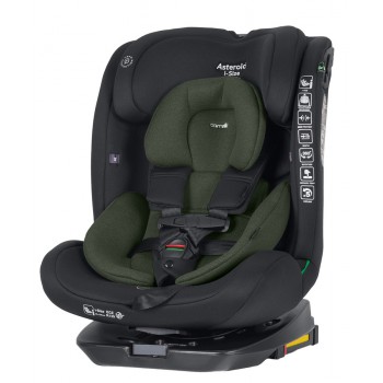 Silla Coche Carrello Asteroid i-Size 40-150 cm | Giro 360º ISOFIX (0-12 Años)