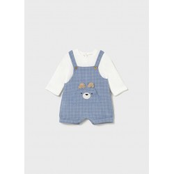 Conjunto Mayoral Bebé Cuadros Osito | Ropa de Recién...