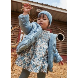 Vestido Manga Larga Bebé Estampado - 6 meses a 4 años