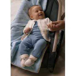 ? Conjunto Conejito Mayoral 3 Piezas - Chaqueta + Peto +...