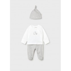 Conjunto Bebé 3 Piezas Colección Ocas | Chaqueta Cruzada,...