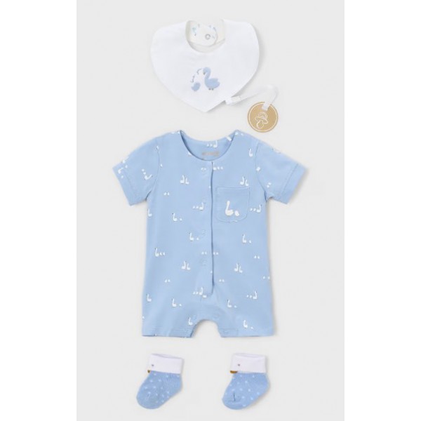Pelele Enterizo Bebé Colección Ocas Azul |...