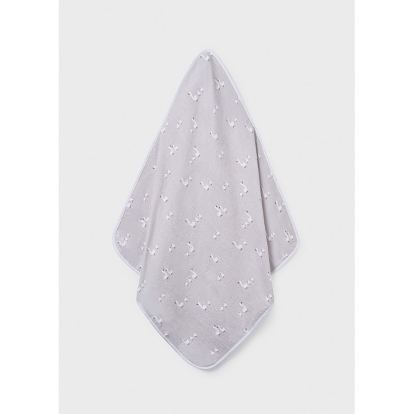 Capa de Baño Bebé Colección Ocas Gris | Rizo...