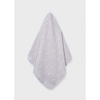 Capa de Baño Bebé Colección Ocas Gris | Rizo Suave de Secado Ultra Rápido