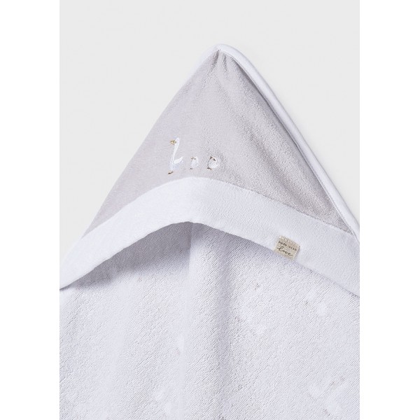 Capa de Baño Bebé Colección Ocas Gris | Rizo...
