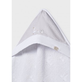Capa de Baño Bebé Colección Ocas Gris | Rizo Suave de Secado Ultra Rápido