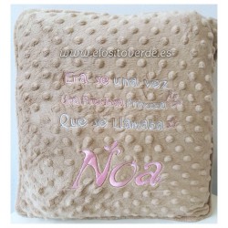 Cojín bebé Cuento Era se una Vez Princesa