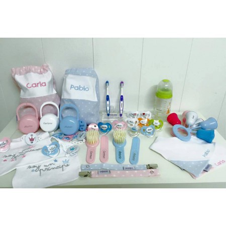 CHUPETES CADENAS PEINES SONAJERO PERSONALIZADO