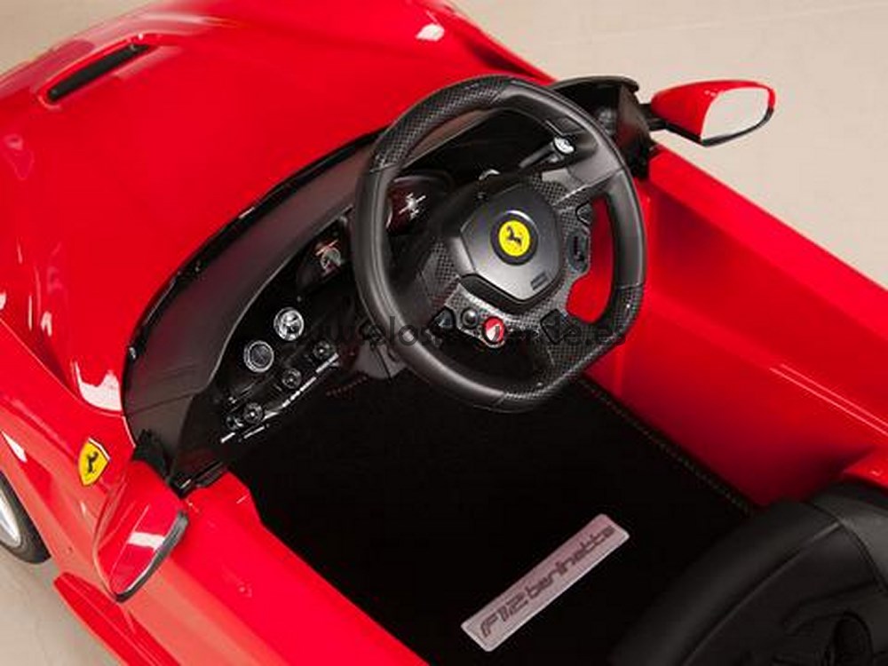 Ferrari Berlinetta F1 Rojo 12 voltios a batería niños 10.jpg