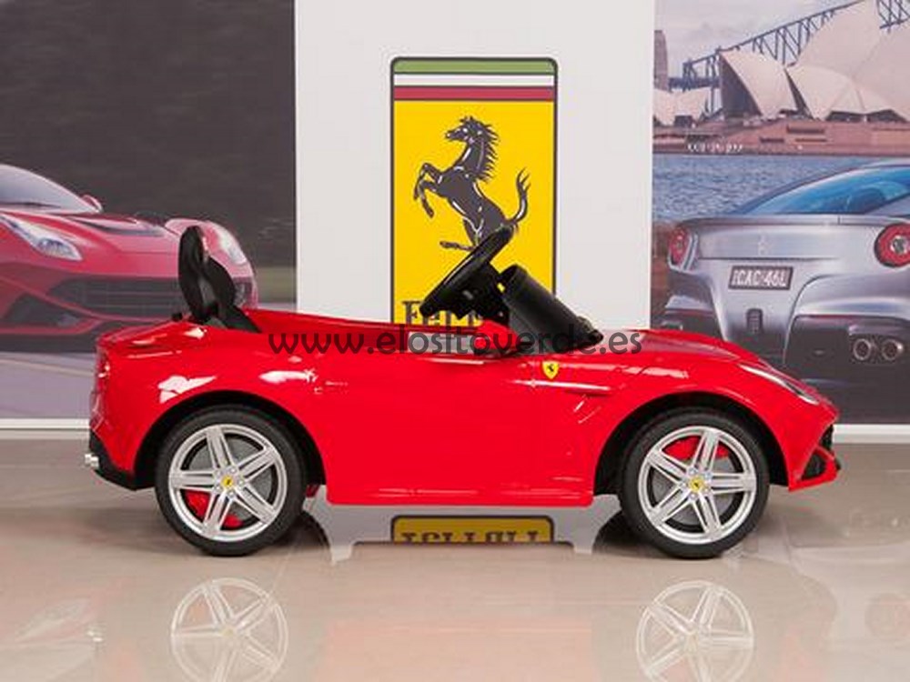 Ferrari Berlinetta F1 Rojo 12 voltios a batería niños 3.jpg