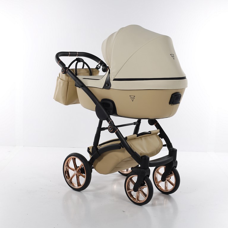Junama Termo Line Mix BiegePiel y textil Carro de bebé (4).JPG