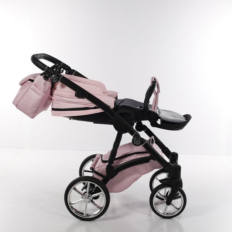 Junama Termo Line Mix Rosa Piel y textil Carro de bebé (21).JPG