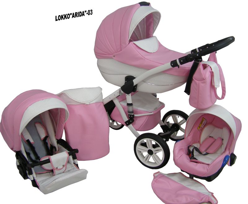 Lokko Árida rosa 03 carro de bebe 3 en 1 2019.jpg