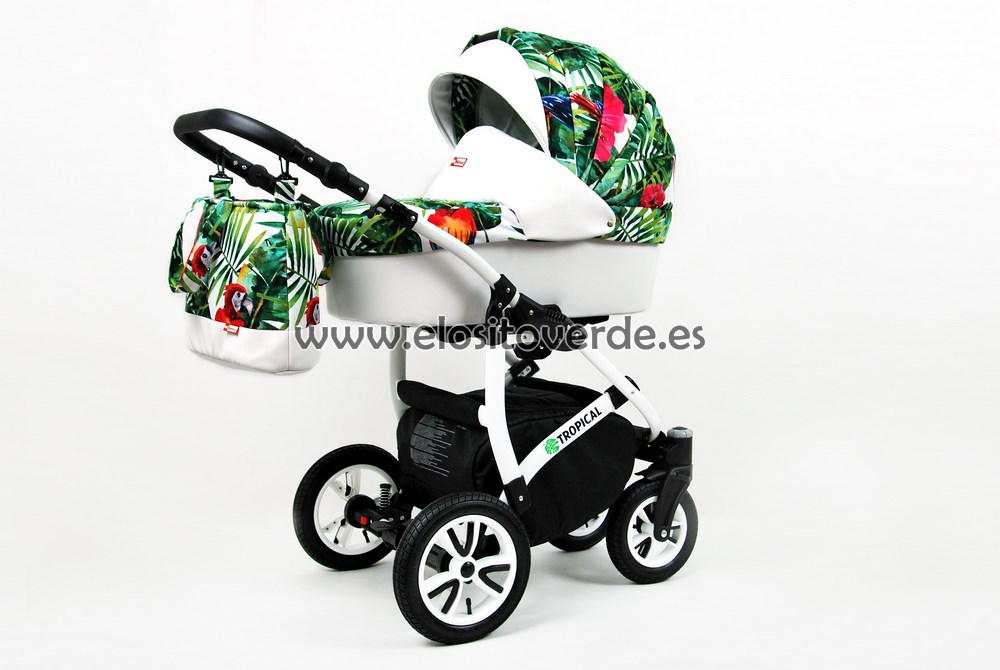 Tropic Carro de bebé 3 en 1 Loros Tropicales.jpg