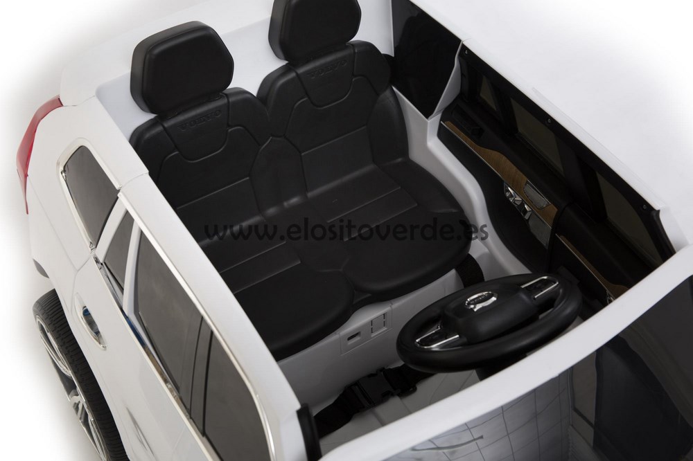 XC 90 Volvo a batería para niños 12 voltios Blanco 2018 2.jpg