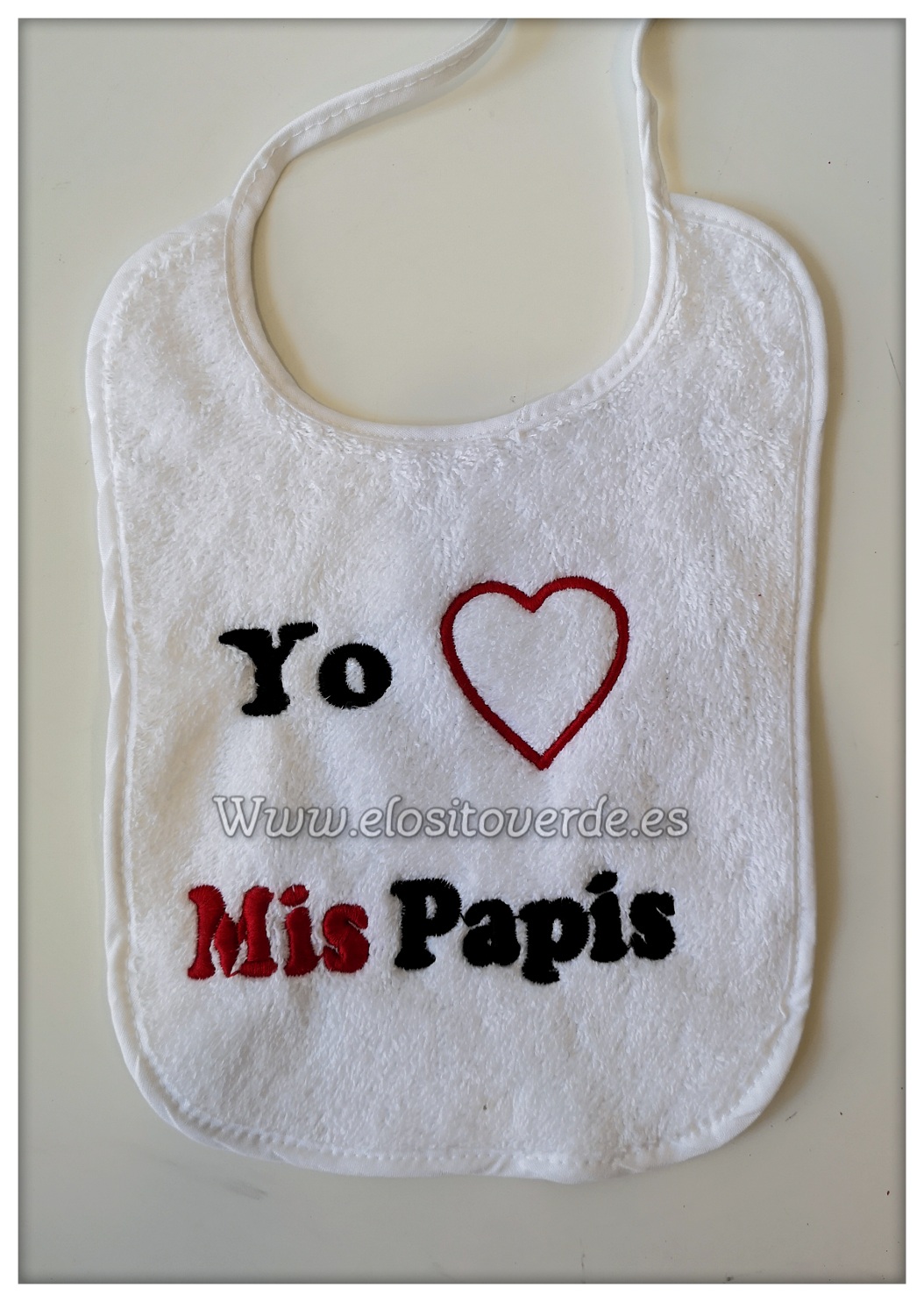 Yo I love mis papisbabero personalizado bordado bebé 2019.jpg